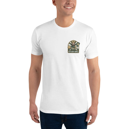 Kitchen Kings Smash Tee - Fitted White